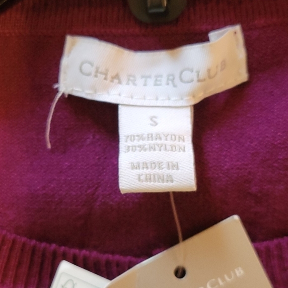𝅺Charter Club Long Sleeve Cardigan Sweater - Picture 4 of 6